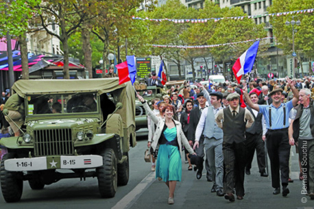 Défilé gratuit de voitures d’époque pour les 75 ans de la libération de Paris