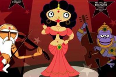 Projection gratuite du film  d'animation : Sita chante le blues (2008)   l'histoire d'une  déesse indienne répudiée par son mari...