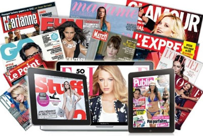 Inédit ! 10 magazines à lire sur votre ordinateur ou iPad pour 8.90 € au lieu de 30 € 