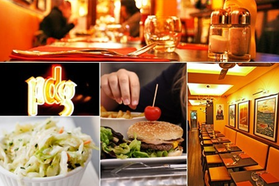 Offre duo : avec salades coleslaw, hamburgers et desserts au prix de 29 € au lieu de 60 €