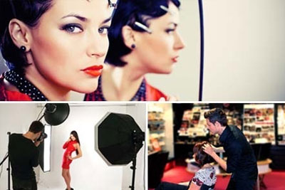Conseils en image, cours de maquillage, shooting photo studio et portrait photo pour 39 € au lieu de 169 €