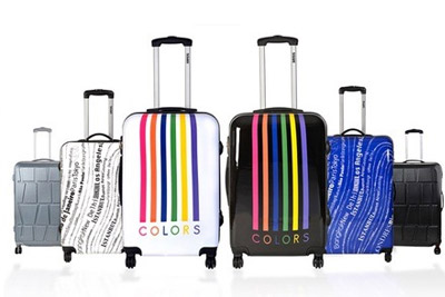 Set de 3 valises en ABS ou polycarbonate à 99,99 € au lieu de 449 €