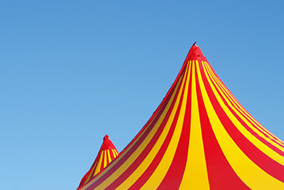 Spectacle de cirque gratuit en plein air