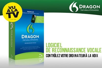 Logiciel de reconnaissance vocale Dragon NaturallySpeaking et son casque pour 79 € au lieu de 199 €