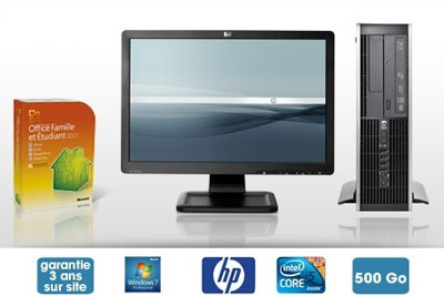 Ordinateur de bureau HP Elite et son écran 19’’ pour 799 € au lieu de 1228 €