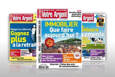 Magazine Mieux Vivre Votre Argent pendant 1 an pour seulement 15 € au lieu de 47,90 €