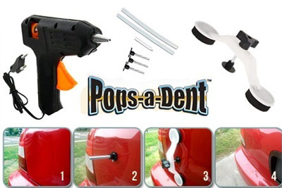 kit de débosselage carrosserie Pops-a-Dent pour 12 € 