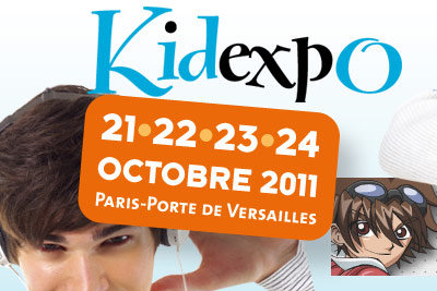 Entrée enfant gratuite pour Kidexpo 2011, pour l'achat d'une entrée adulte