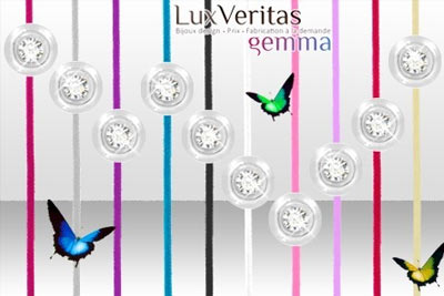 Bracelet orné d'un diamant véritable chez LuxVeritasgemma à 49,90 € au lieu de 185 €