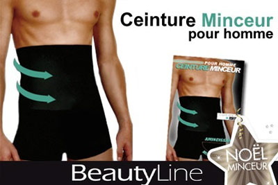 Ceinture abdominale anti cellulite Beauty Line pour hommes à 23 € au lieu de 54,90 €