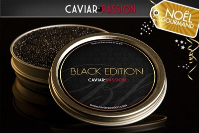 Grand caviar « Black Edition » de 50g à 45 € au lieu de 90 €