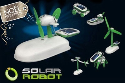 Robot solaire 6 en 1, ludique et écolo à 12,90 € au lieu de 37 €