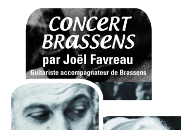 Concert Brassens gratuit avec le guitariste accompagnateur de Georges Brassens