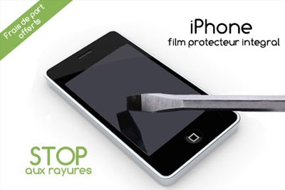 Film protecteur iPhone à 9,90 € au lieu de 19,90 €