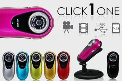 Mini caméra DV haute définition Clic 1 One à 29,90 € au lieu de 89 €