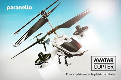 Hélicoptère télécommandé Avatar de Paranello pour 19,90 € au lieu de 69 €