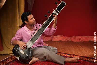 Concert gratuit de sitar (musique indienne du Rajasthan)