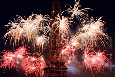 Feu d'artifice du 14 juillet 2023 de la Tour Eiffel