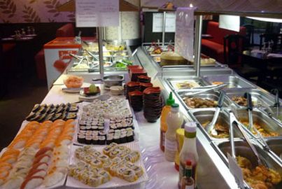 Buffet à volonté Chinois et Japonais avec de nouveaux makis pour seulement 15,80 € au lieu de 18,80 € (le soir et le week end) 