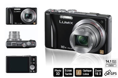 Appareil photo numérique Panasonic Lumix reconditionné à 189 € au lieu de 399 €