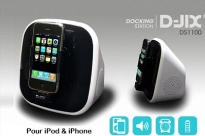 Dock Station D JIX pour tout iPhone et iPod à 19,99 € au lieu de 49,90 €