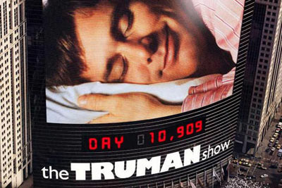 Projection gratuite du film Truman Show en plein air 