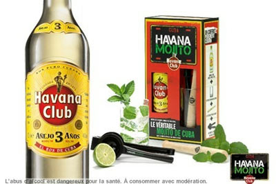 Coffret Havana Club Mojito à 29,90 € au lieu de 39,90 €