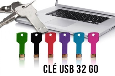 Clé USB 32 Go en forme de clé à 24,99 € au lieu de 59 €