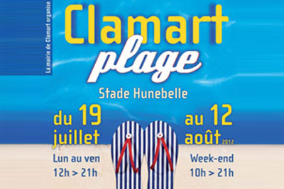 Activités et animations de plage gratuites à Clamart Plage 2012