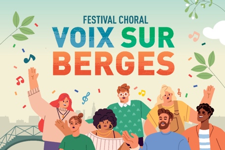 Voix sur Berges 2023, concerts gratuits de 160 chorales et 4600 chanteurs