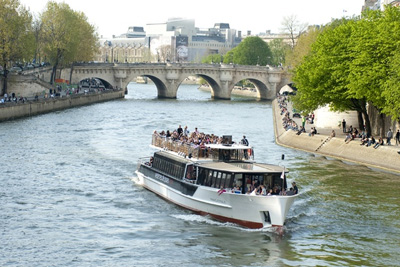 Croisière pas chère bateau Les Vedettes de Paris à 7 € au lieu de 14 €