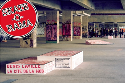 Animations gratuites pour l'ouverture du Skatepark Skate-O-Rama (skate, dj, atelier de sérigraphie)
