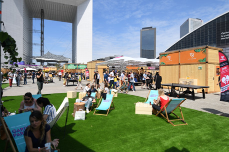 Garden Parvis à La Défense : food, drink, chill and music