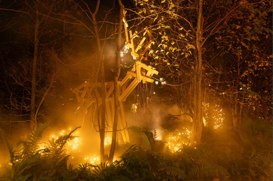 Le parvis de l'Hôtel de Ville se transforme en Forêt enchantée