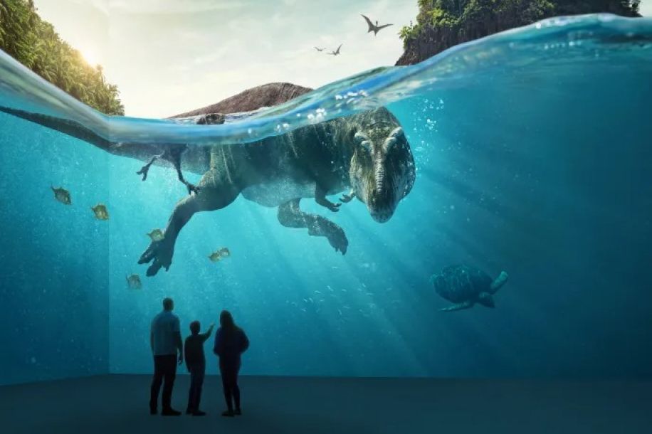 exposition dinosaures atelier des lumieres 1