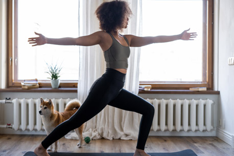 Rester en forme en faisant de la gym à la maison