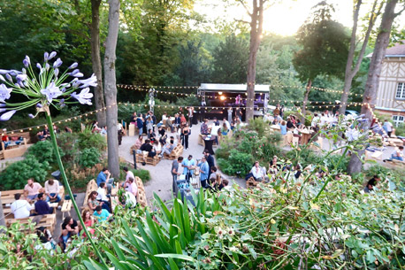 Bar en pleine nature au Bois de Boulogne