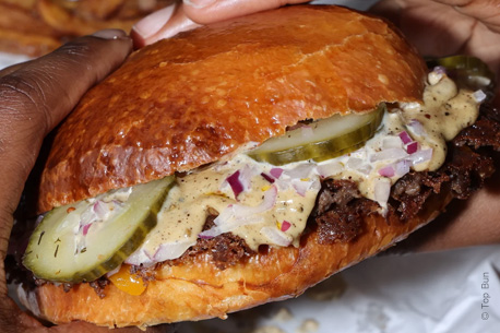 Burger gratuit pour les 200 premiers au Top Bun dans le 13ème arrondissement