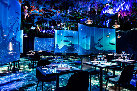Restaurant insolite : comme manger sous la mer