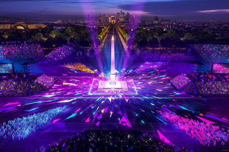 Ouverture des Jeux paralympiques 2024 place de la Concorde