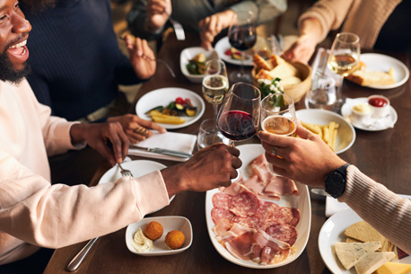 Dîner gratuit du Vivre ensembe, spécial Italie