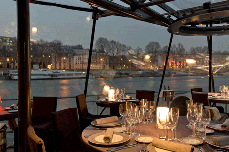 Croisière et dîner gastronomique en promo sur la Seine