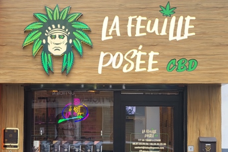 La Feuille Posée : Elu meilleure boutique CBD 2022