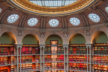 Accès gratuit à la salle de lecture ovale de la BnF