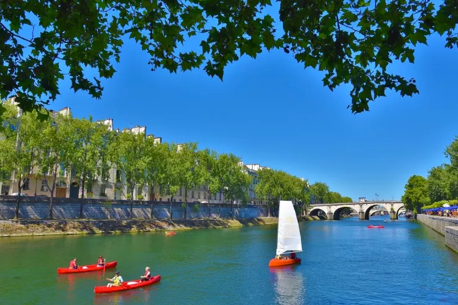 Canoë et kayak gratuits sur la Seine