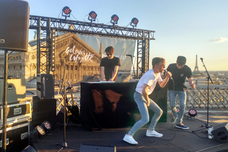 Concerts gratuits sur le rooftop des Galeries Lafayette