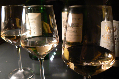 Atelier gratuit de dégustation de vins blancs