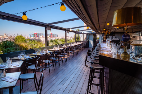 Restaurant insolite à Paris : avec une vue imprenable sur Paris !