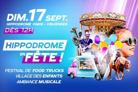 Votre invitation pour 2 personnes à Hippodrome en Fête !