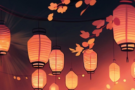 Spectacles sons et lumières japonais gratuits au Festival Lumières Impressionnistes 2023